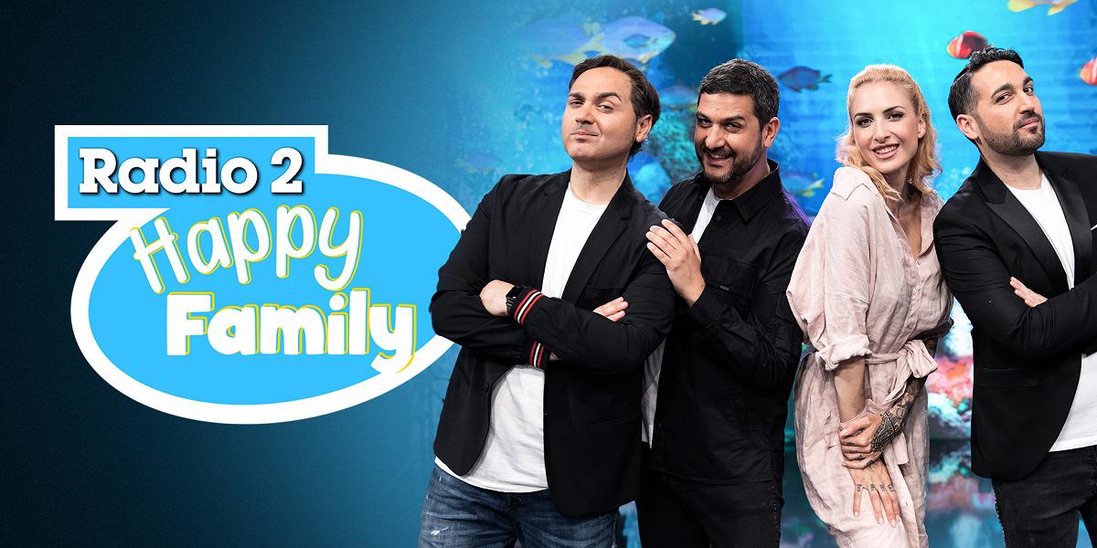 Construir sobre Microbio otro Torna "Radio2 Happy Family": il programma sarà in onda nel weekend