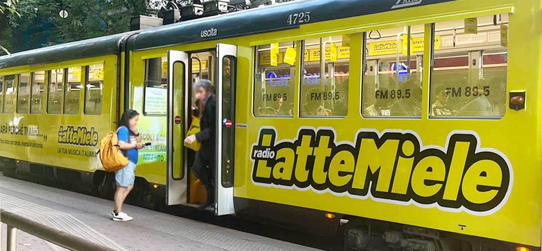 Tram lattemiele milano