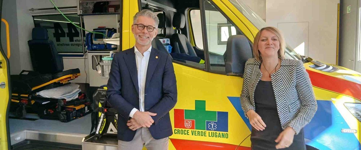 LOW Andrea Prati Croce Verde e Daniela Moroni Radio Morcote 2 dicembre 1200x500