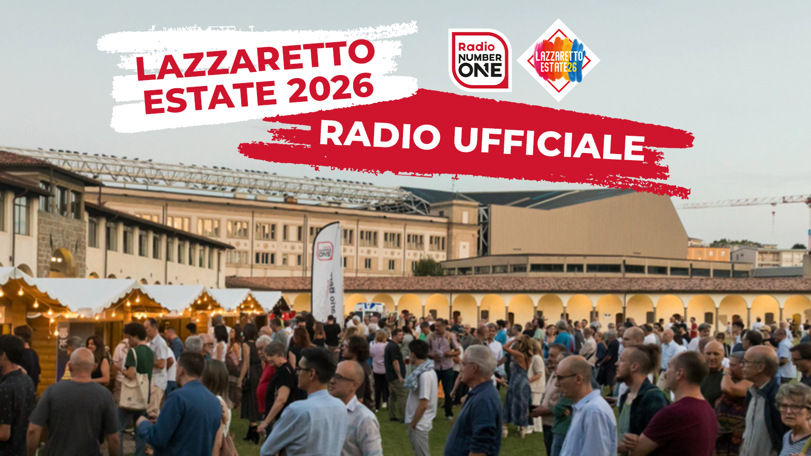 Bergamo, al via Lazzaretto Estate 2026: Radio Number One media partner della rassegna