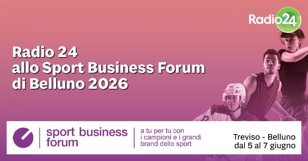 Radio 24 in diretta dallo Sport Business Forum di Belluno