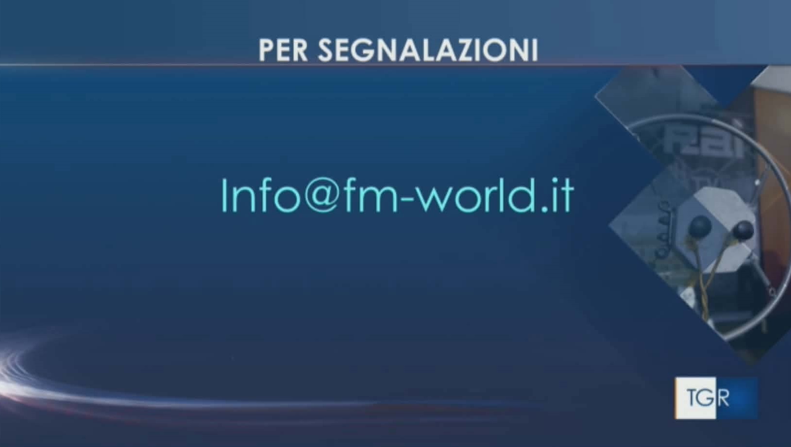 Al TGR si parla di DAB+, la Rai consiglia FM-world per segnalazioni