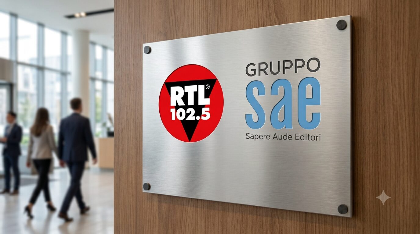 RTL 102.5 e Gruppo SAE insieme per una nuova strategia editoriale