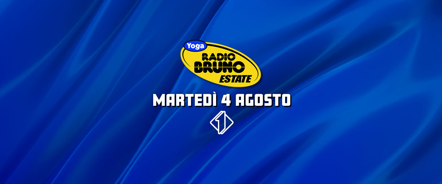 "Yoga Radio Bruno Estate" in tv: il 4 agosto su Italia 1 la serata di Riccione