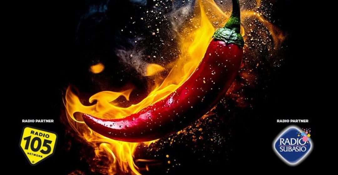 A Rieti torna la Fiera Mondiale Campionaria del Peperoncino: Radio 105 e Radio Subasio radio ufficiali