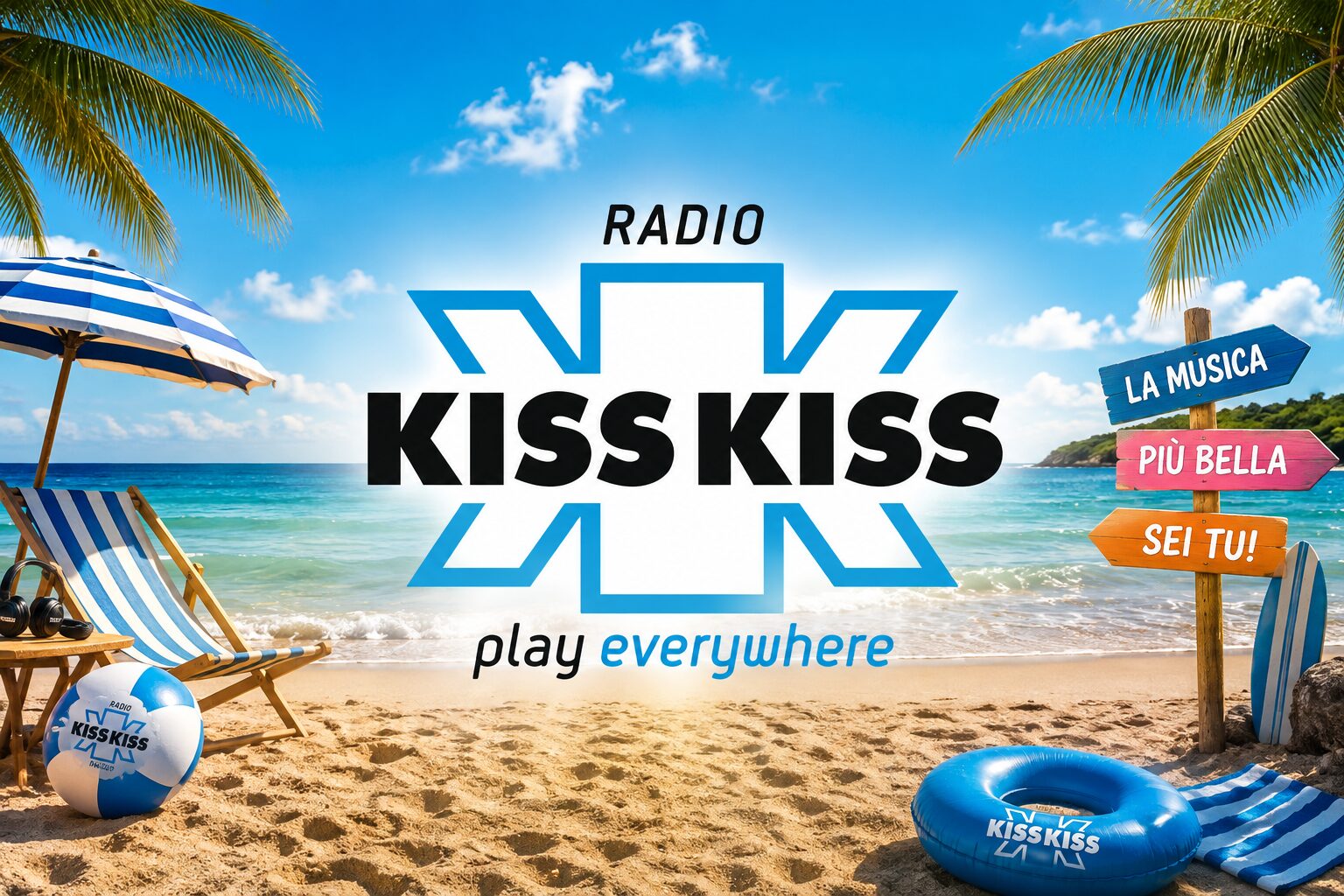 Radio Kiss Kiss, un'estate all'insegna della "musica più bella"