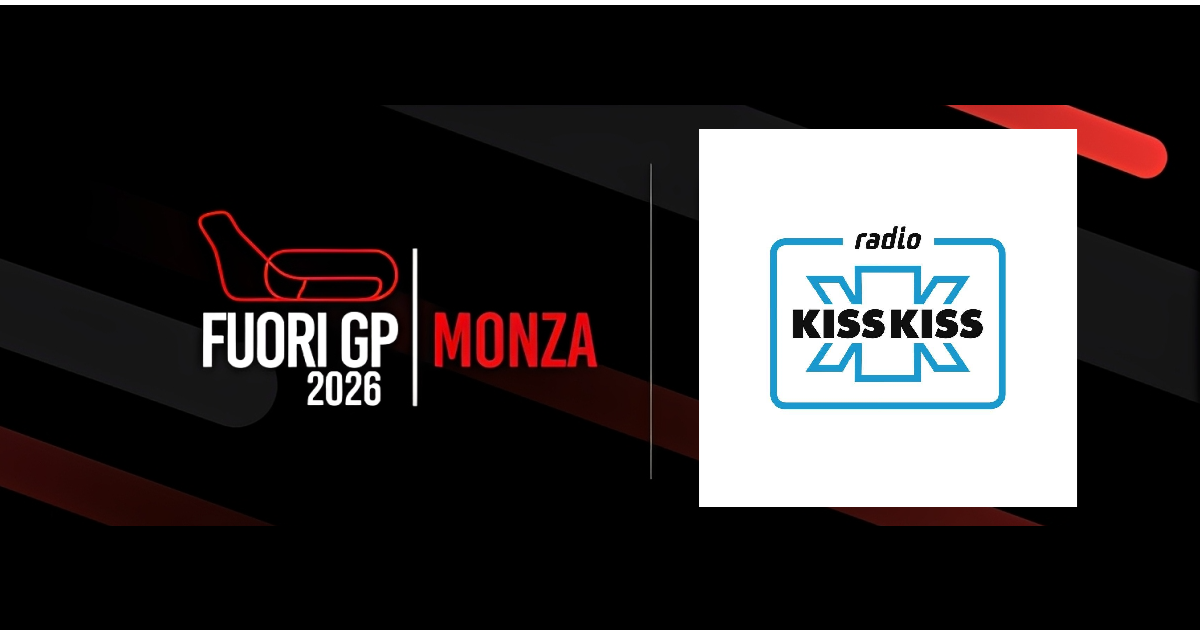 Radio Kiss Kiss protagonista del Fuori GP Monza 2026: quattro giorni di musica e spettacolo aspettando il Gran Premio d'Italia