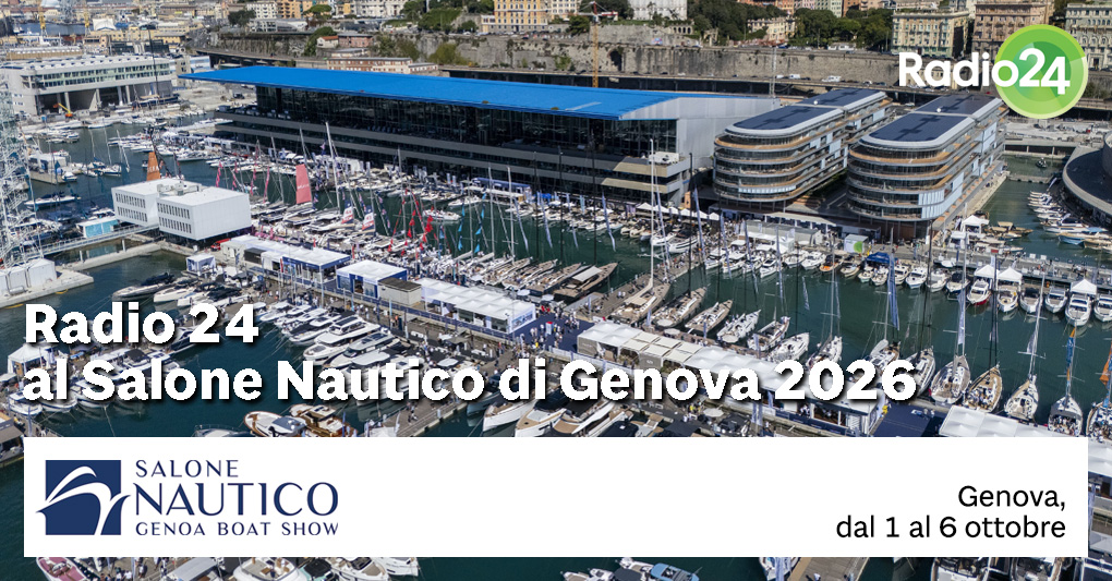 Radio 24 al Salone Nautico Internazionale di Genova