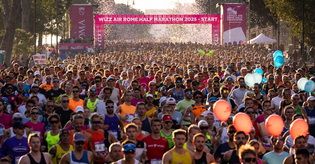 Radio Kiss Kiss media partner della Wizz Air Rome Half Marathon 2026
