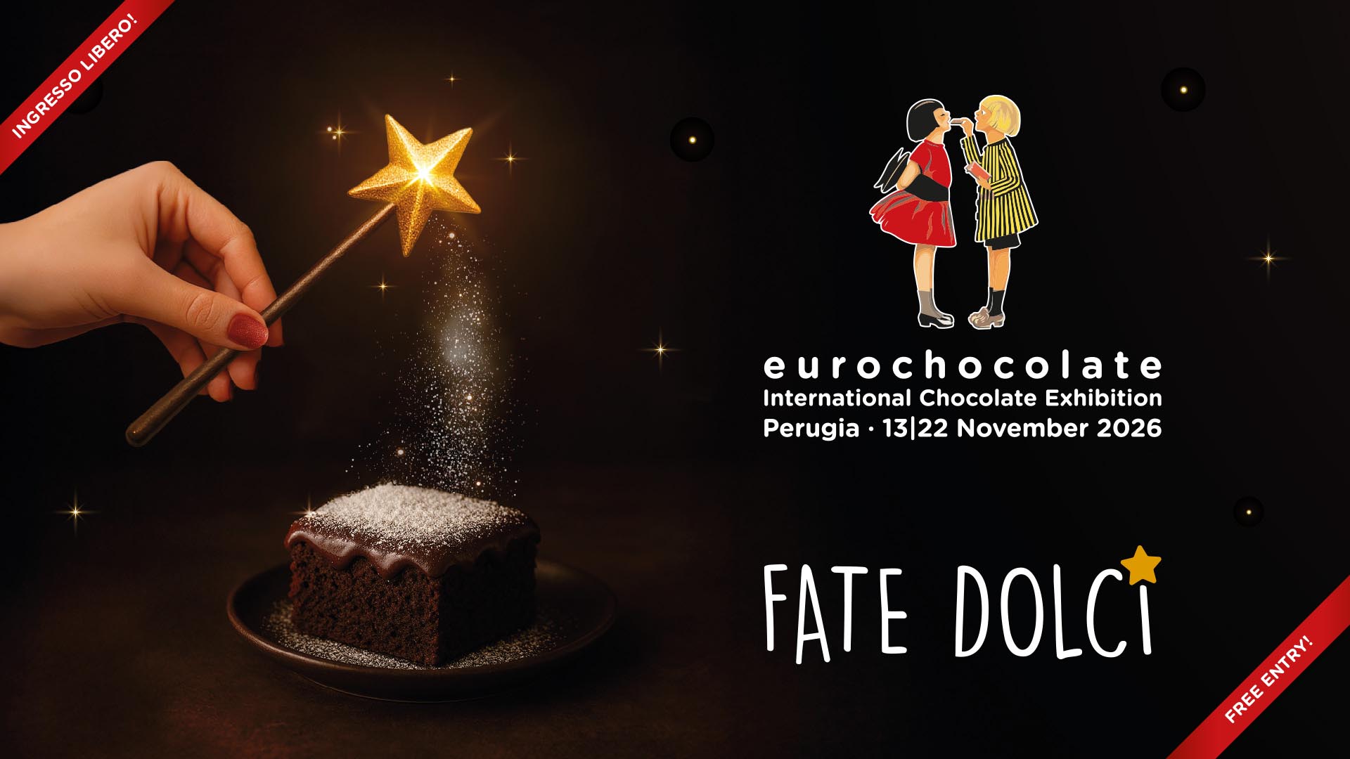 Eurochocolate 2026, Radio Subasio radio ufficiale della 32ª edizione
